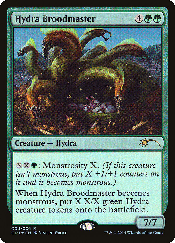 Hydra Broodmaster [Magic 2015 Clash Pack] MTG Single Magic: The Gathering    | Red Claw Gaming