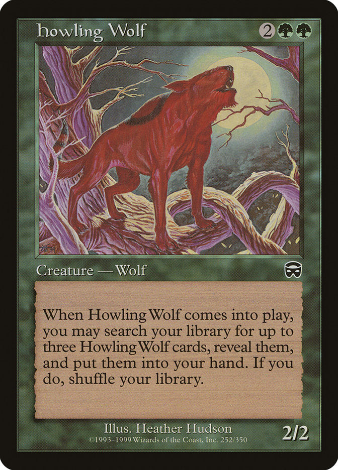 Howling Wolf [Mercadian Masques] MTG Single Magic: The Gathering    | Red Claw Gaming