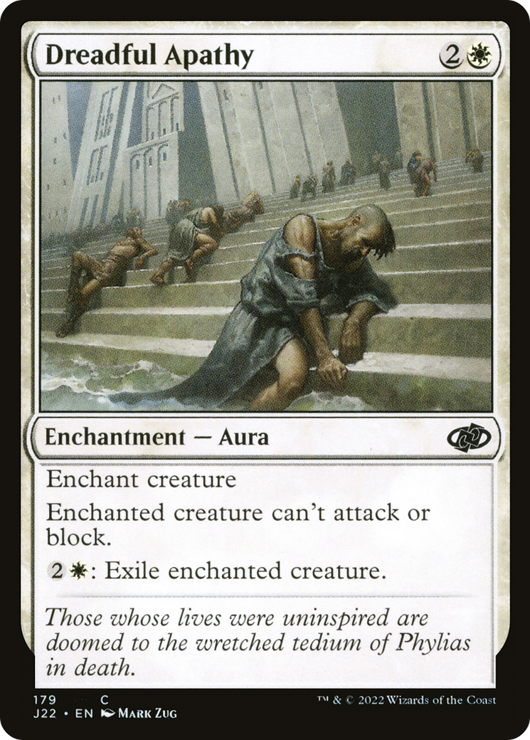 Dreadful Apathy [Jumpstart 2022] MTG Single Magic: The Gathering    | Red Claw Gaming