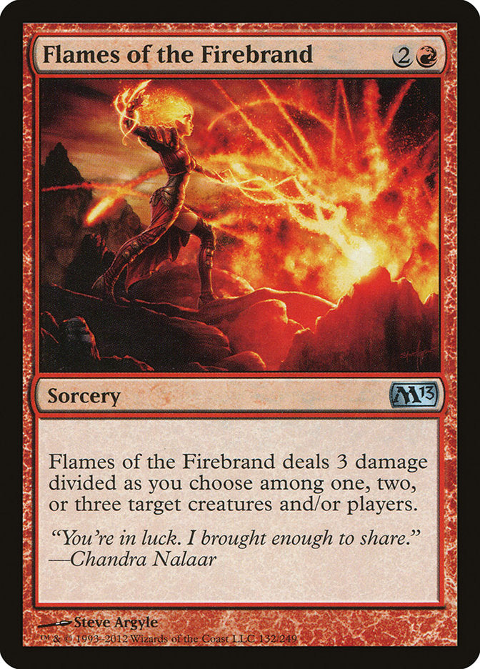 Flames of the Firebrand [Magic 2013] MTG Single Magic: The Gathering    | Red Claw Gaming