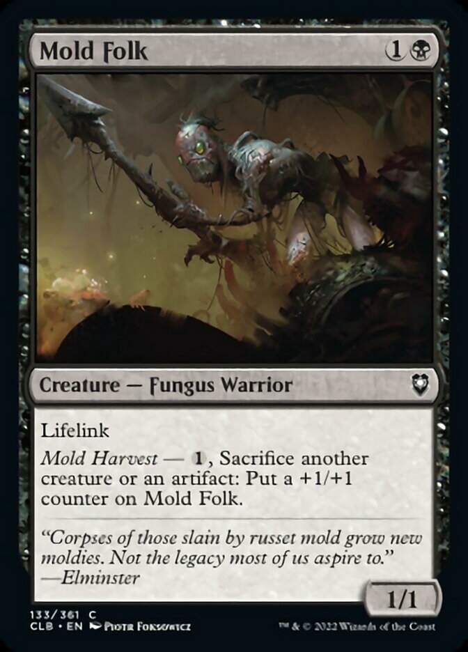 Mold Folk [Commander Legends: Battle for Baldur's Gate] MTG Single Magic: The Gathering    | Red Claw Gaming
