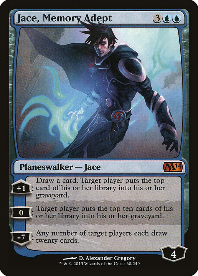 Jace, Memory Adept [Magic 2014] MTG Single Magic: The Gathering    | Red Claw Gaming