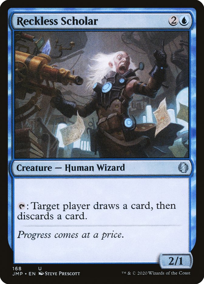 Reckless Scholar [Jumpstart] MTG Single Magic: The Gathering    | Red Claw Gaming