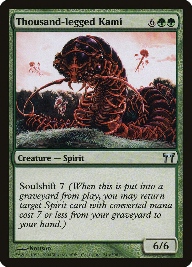 Thousand-legged Kami [Champions of Kamigawa] MTG Single Magic: The Gathering    | Red Claw Gaming