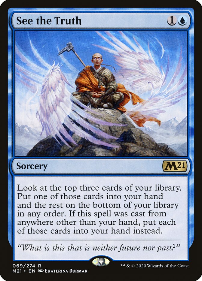 See the Truth [Core Set 2021] MTG Single Magic: The Gathering    | Red Claw Gaming