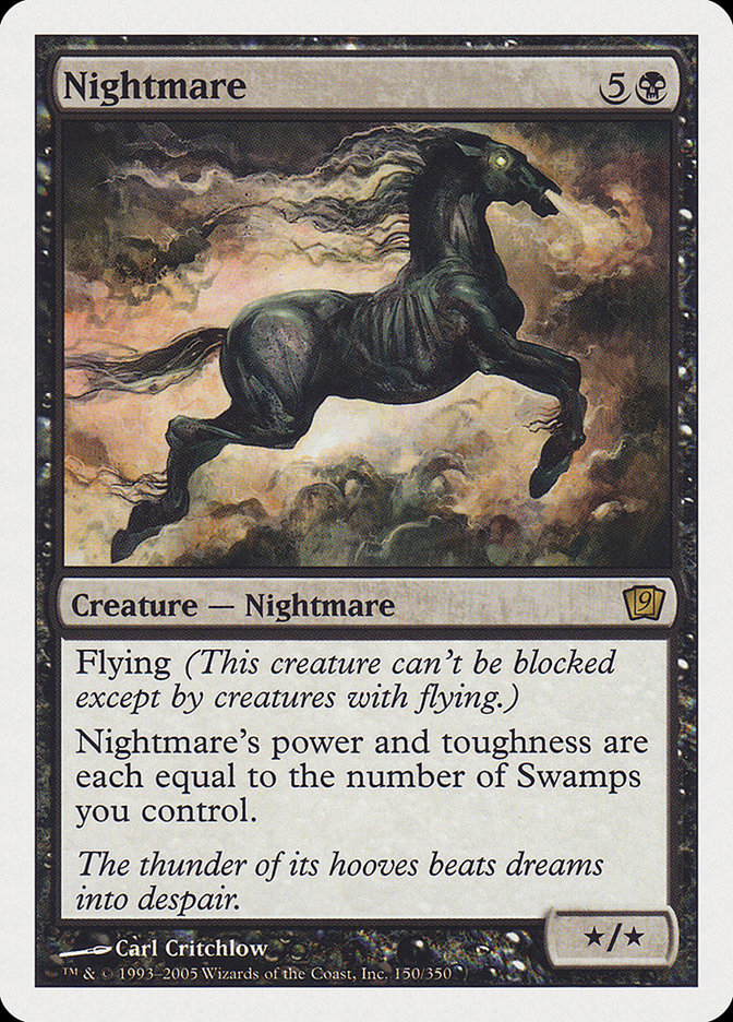 Nightmare [Ninth Edition] MTG Single Magic: The Gathering    | Red Claw Gaming