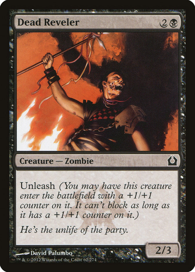 Dead Reveler [Return to Ravnica] MTG Single Magic: The Gathering    | Red Claw Gaming