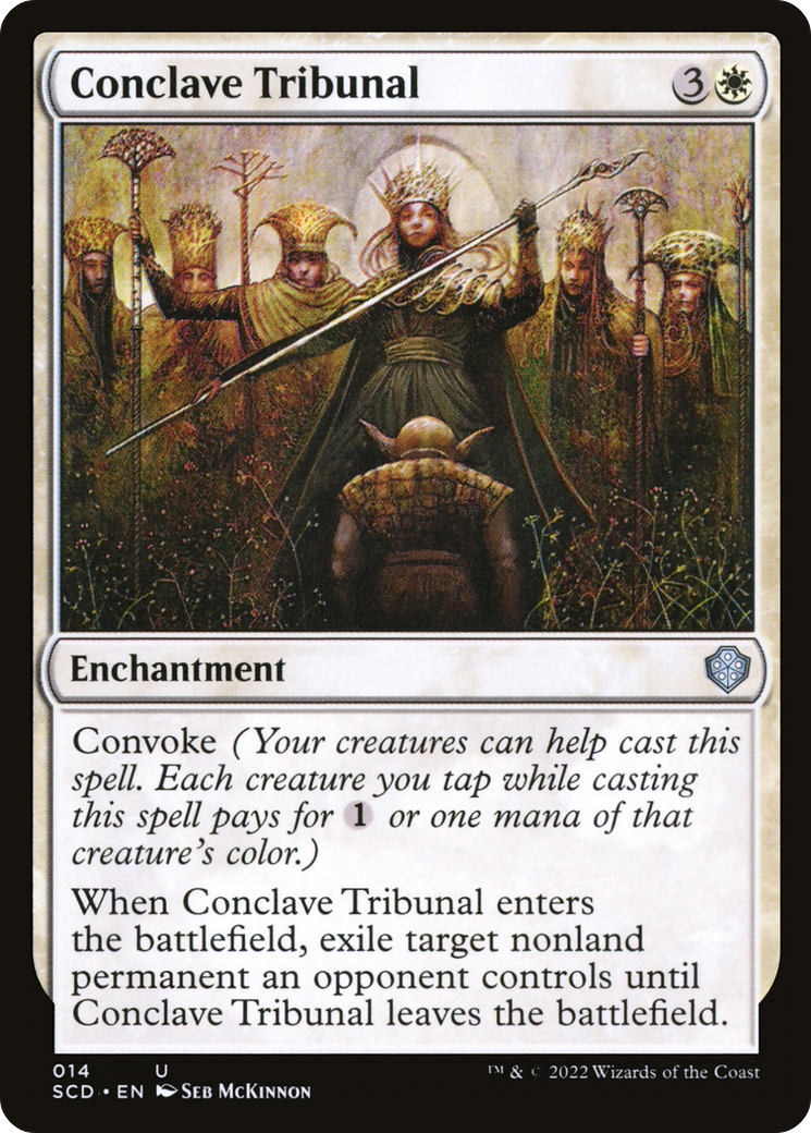 Conclave Tribunal [Starter Commander Decks] MTG Single Magic: The Gathering    | Red Claw Gaming
