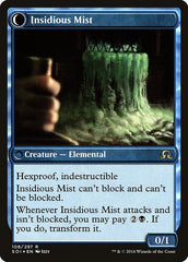 Elusive Tormentor // Insidious Mist [Shadows over Innistrad Prerelease Promos] MTG Single Magic: The Gathering    | Red Claw Gaming
