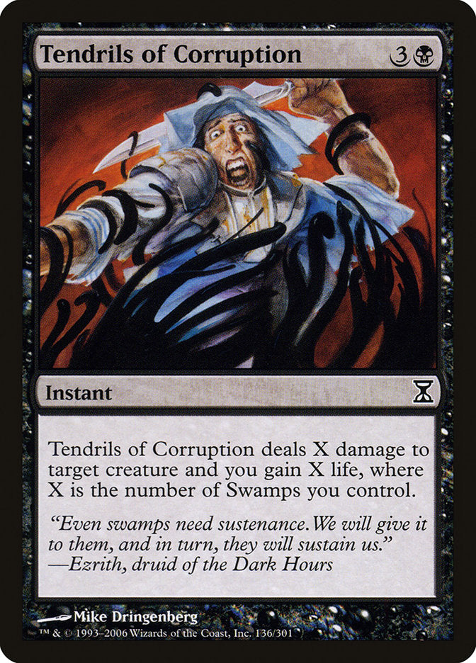 Tendrils of Corruption [Time Spiral] MTG Single Magic: The Gathering    | Red Claw Gaming