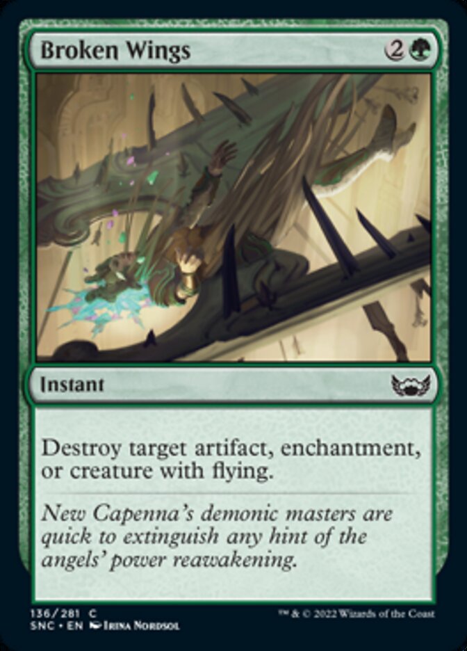 Broken Wings [Streets of New Capenna] MTG Single Magic: The Gathering    | Red Claw Gaming