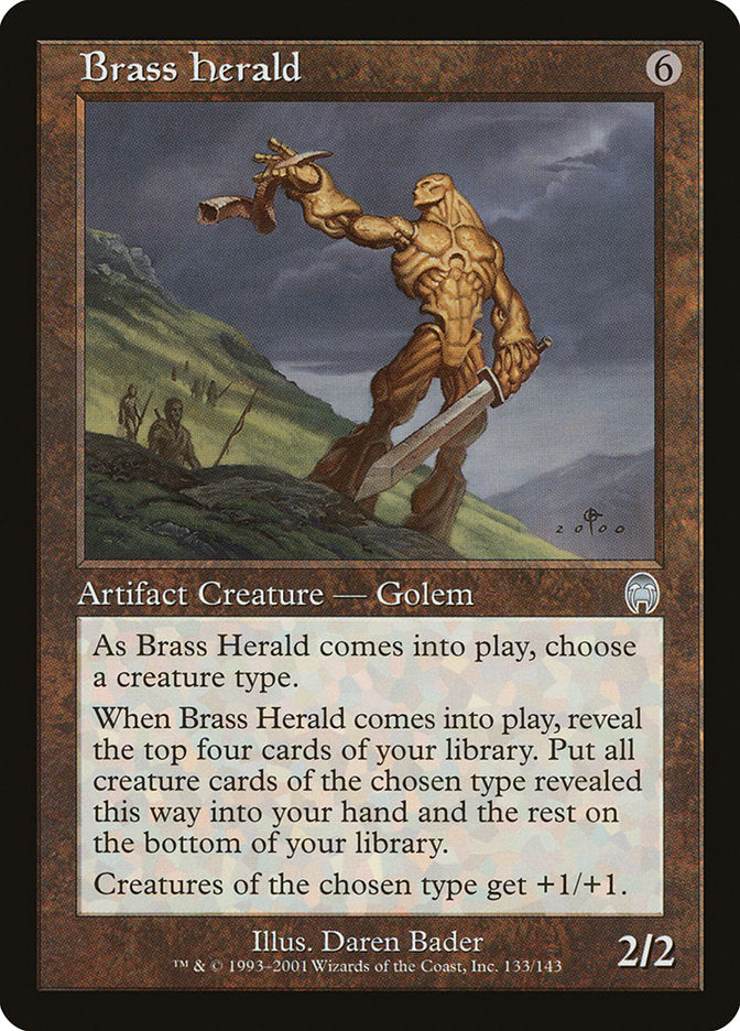 Brass Herald [Apocalypse] MTG Single Magic: The Gathering    | Red Claw Gaming