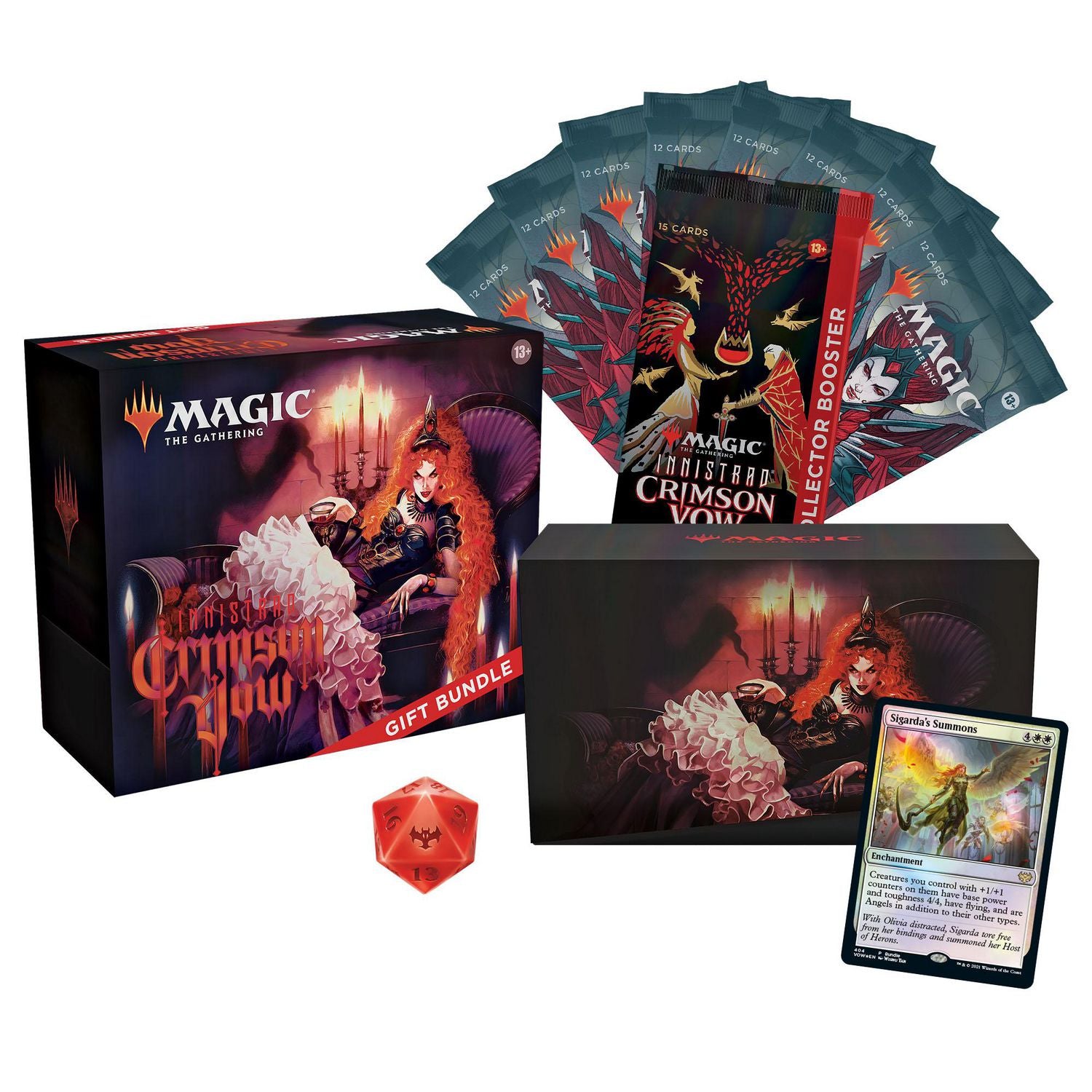 Innstrad Crimson Vow Gift Bundle Sealed Magic the Gathering Wizards of the Coast    | Red Claw Gaming