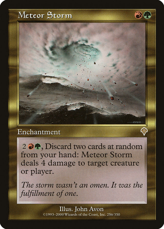 Meteor Storm [Invasion] MTG Single Magic: The Gathering    | Red Claw Gaming
