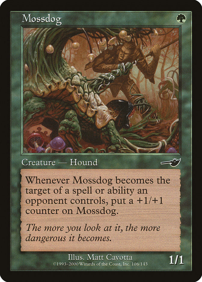 Mossdog [Nemesis] MTG Single Magic: The Gathering    | Red Claw Gaming