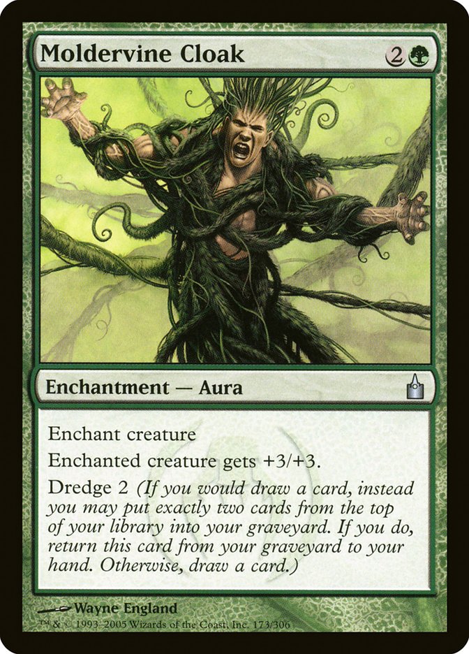 Moldervine Cloak [Ravnica: City of Guilds] MTG Single Magic: The Gathering    | Red Claw Gaming