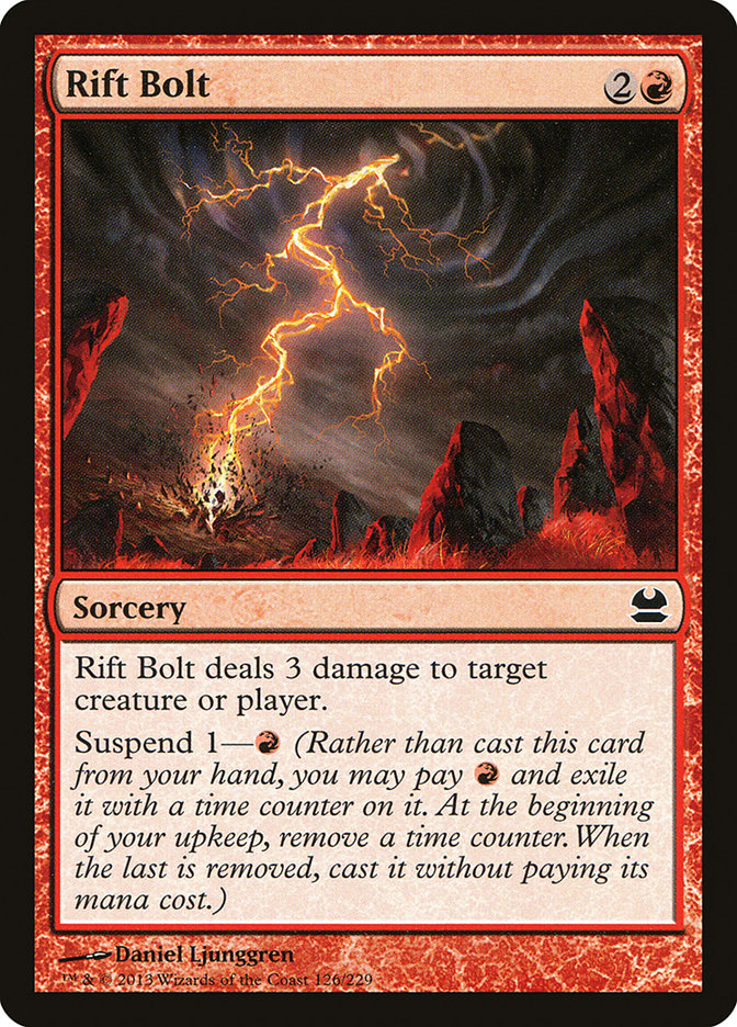 Rift Bolt [Modern Masters] MTG Single Magic: The Gathering    | Red Claw Gaming