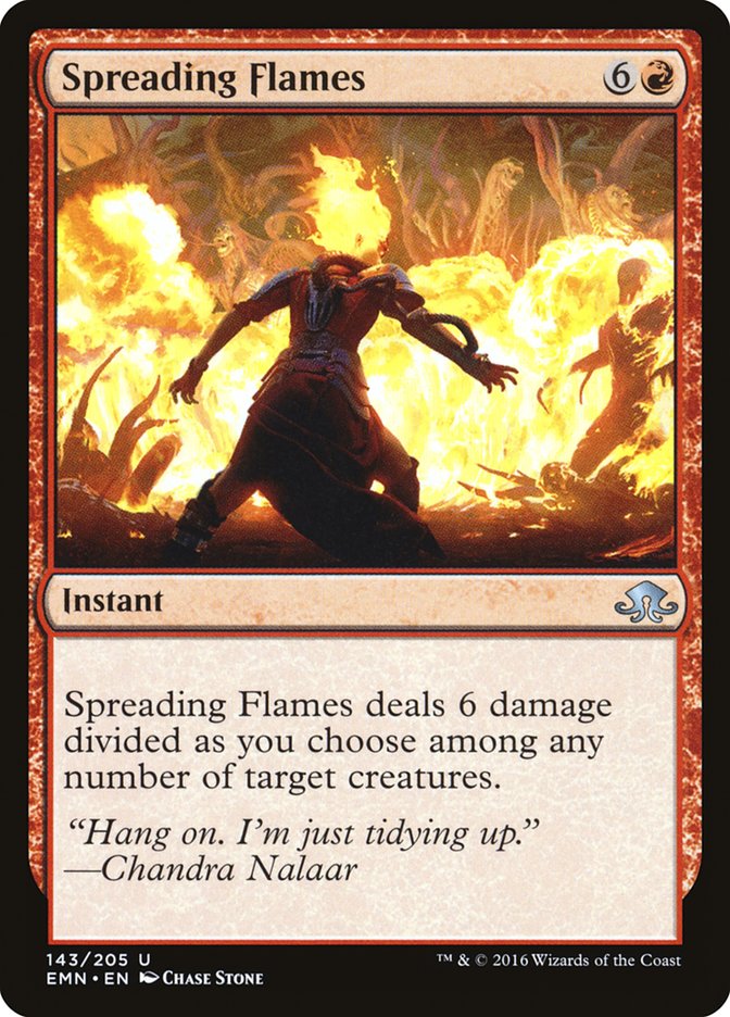 Spreading Flames [Eldritch Moon] MTG Single Magic: The Gathering    | Red Claw Gaming