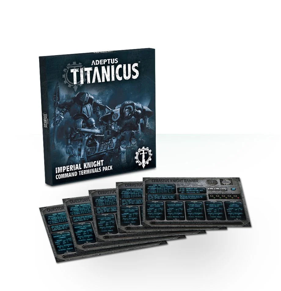 Adeptus Titanicus Imperial Knight Command Terminals Pack Adeptus Titanicus Games Workshop    | Red Claw Gaming
