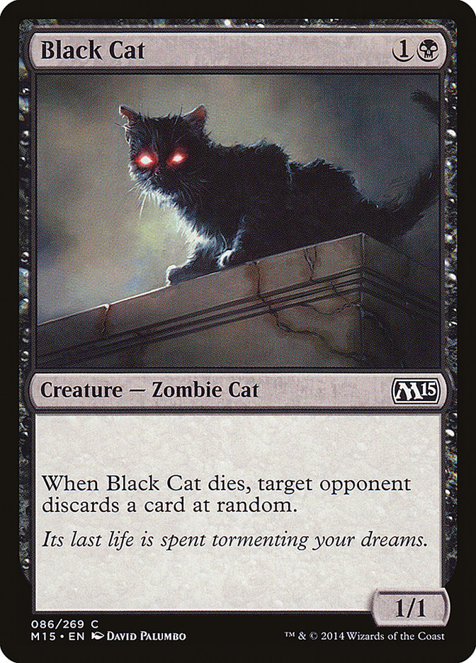 Black Cat [Magic 2015] MTG Single Magic: The Gathering    | Red Claw Gaming