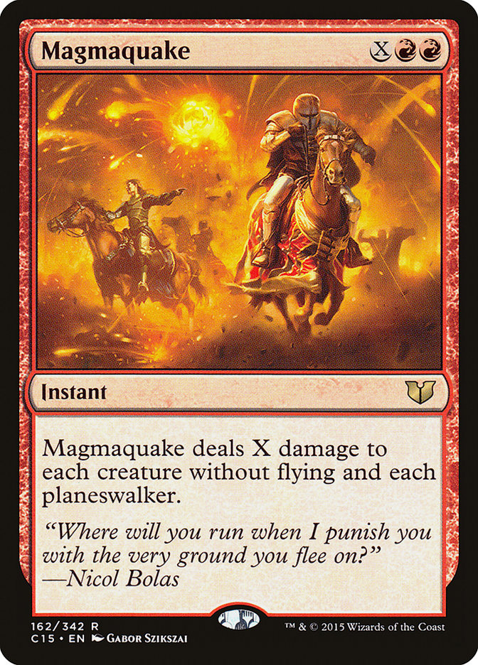 Magmaquake [Commander 2015] MTG Single Magic: The Gathering    | Red Claw Gaming