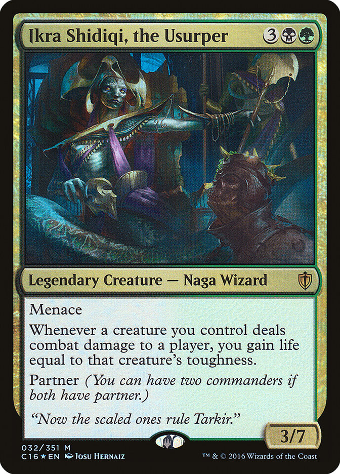 Ikra Shidiqi, the Usurper [Commander 2016] MTG Single Magic: The Gathering    | Red Claw Gaming