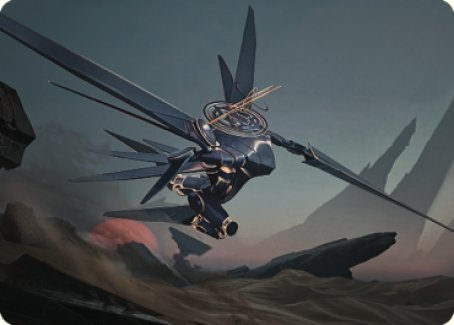 Steel Seraph Art Card [The Brothers' War Art Series] MTG Single Magic: The Gathering    | Red Claw Gaming