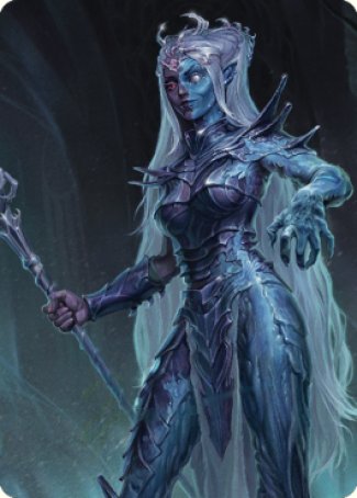 Mocking Doppelganger Art Card [Commander Legends: Battle for Baldur's Gate Art Series] MTG Single Magic: The Gathering    | Red Claw Gaming