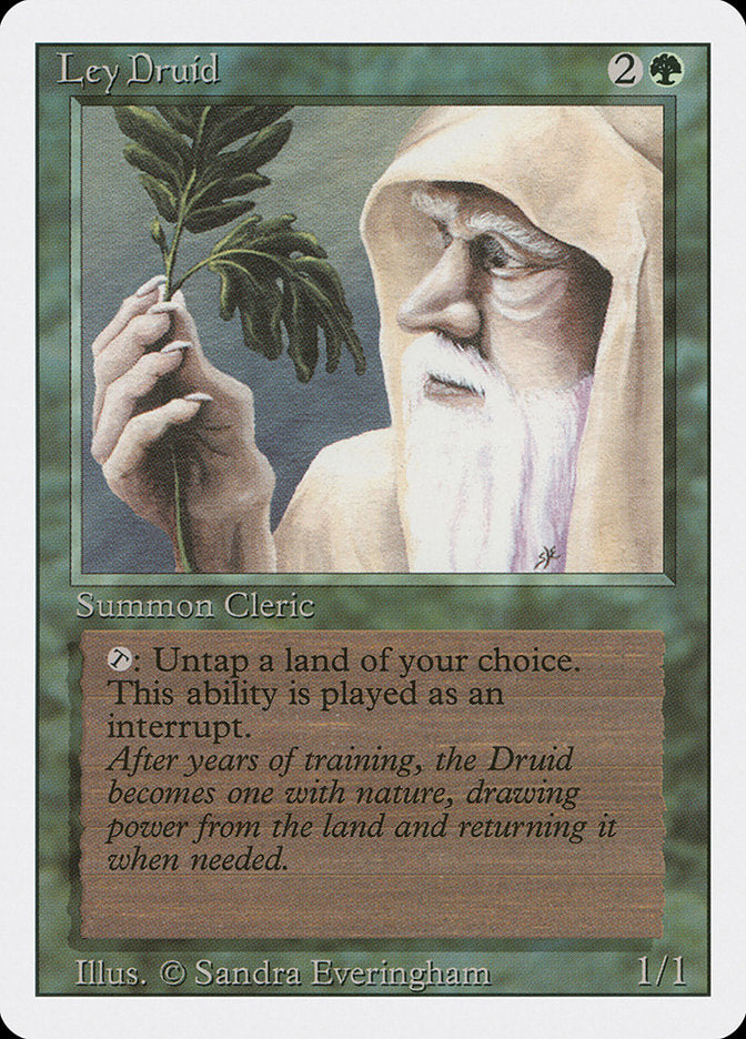 Ley Druid [Revised Edition] MTG Single Magic: The Gathering    | Red Claw Gaming