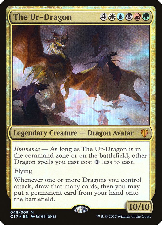 The Ur-Dragon [Commander 2017] MTG Single Magic: The Gathering    | Red Claw Gaming