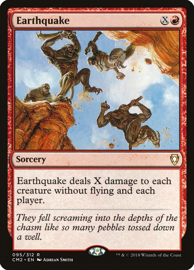 Earthquake [Commander Anthology Volume II] MTG Single Magic: The Gathering    | Red Claw Gaming