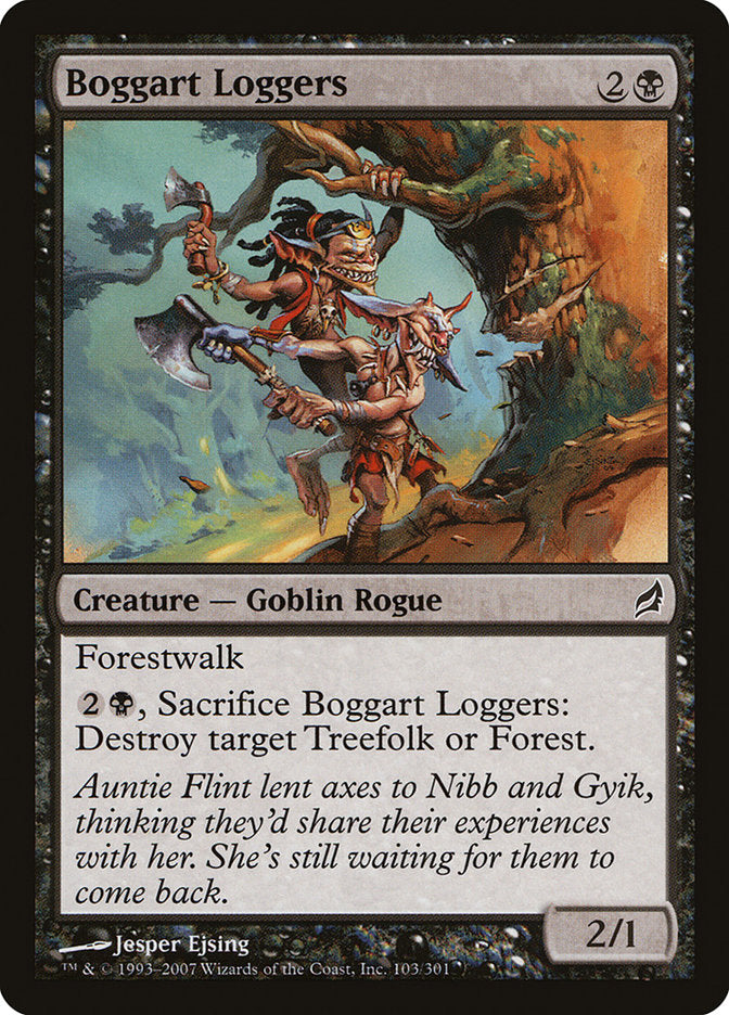 Boggart Loggers [Lorwyn] MTG Single Magic: The Gathering    | Red Claw Gaming