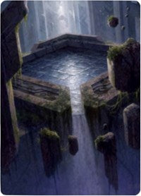 Morphic Pool Art Card [Zendikar Rising Art Series] MTG Single Magic: The Gathering    | Red Claw Gaming