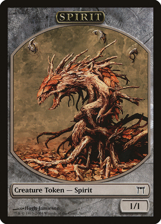 Spirit Token [Magic Player Rewards 2004] MTG Single Magic: The Gathering    | Red Claw Gaming