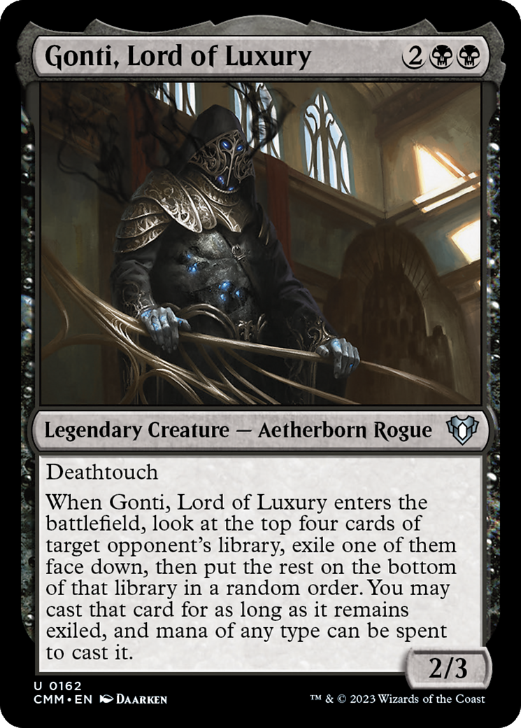 Gonti, Lord of Luxury [Commander Masters] MTG Single Magic: The Gathering    | Red Claw Gaming
