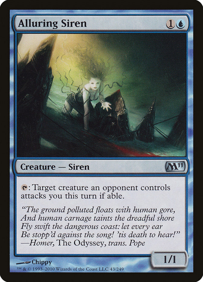 Alluring Siren [Magic 2011] MTG Single Magic: The Gathering    | Red Claw Gaming