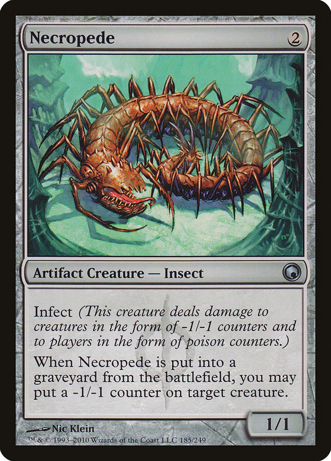 Necropede [Scars of Mirrodin] MTG Single Magic: The Gathering    | Red Claw Gaming