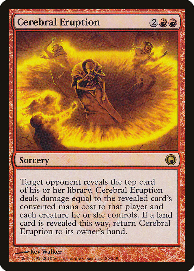 Cerebral Eruption [Scars of Mirrodin] MTG Single Magic: The Gathering    | Red Claw Gaming