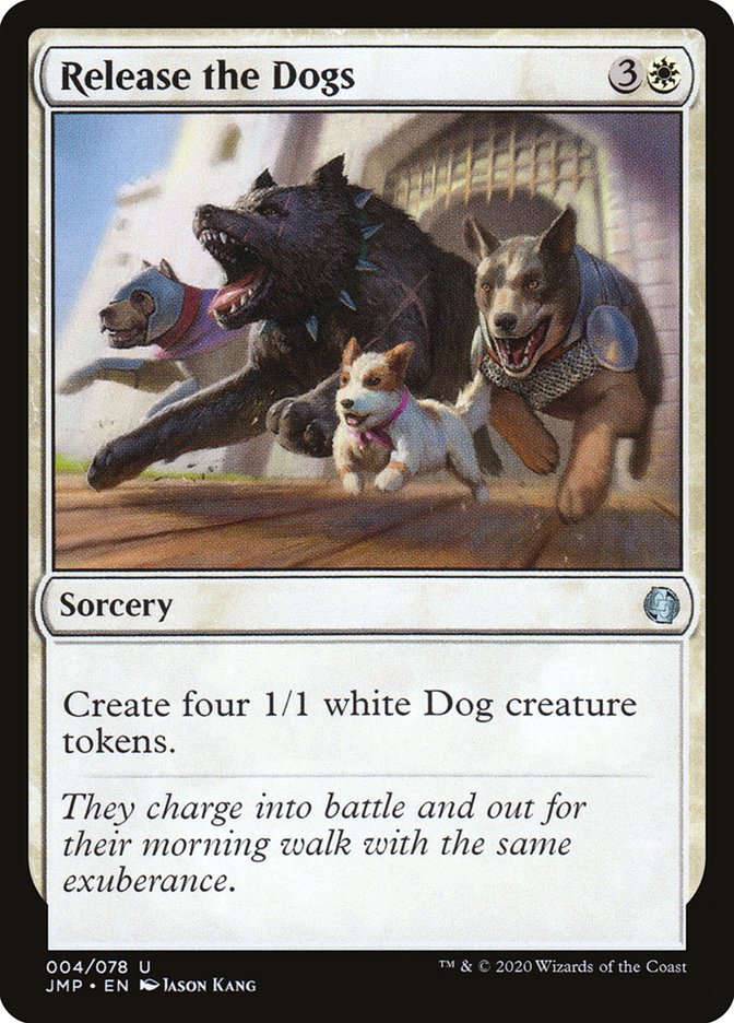 Release the Dogs [Jumpstart] MTG Single Magic: The Gathering    | Red Claw Gaming