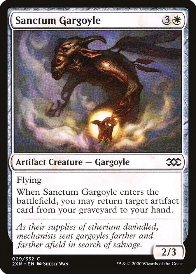 Sanctum Gargoyle [Double Masters] MTG Single Magic: The Gathering    | Red Claw Gaming