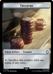 Treasure (0018) // Thopter Double-Sided Token [Fallout Tokens] MTG Single Magic: The Gathering    | Red Claw Gaming