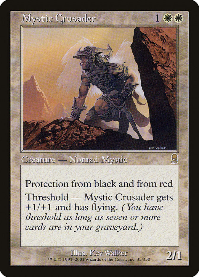 Mystic Crusader [Odyssey] MTG Single Magic: The Gathering    | Red Claw Gaming