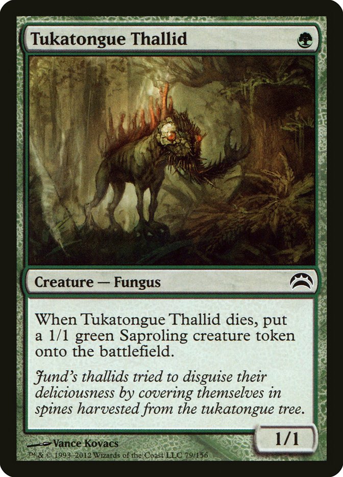 Tukatongue Thallid [Planechase 2012] MTG Single Magic: The Gathering    | Red Claw Gaming