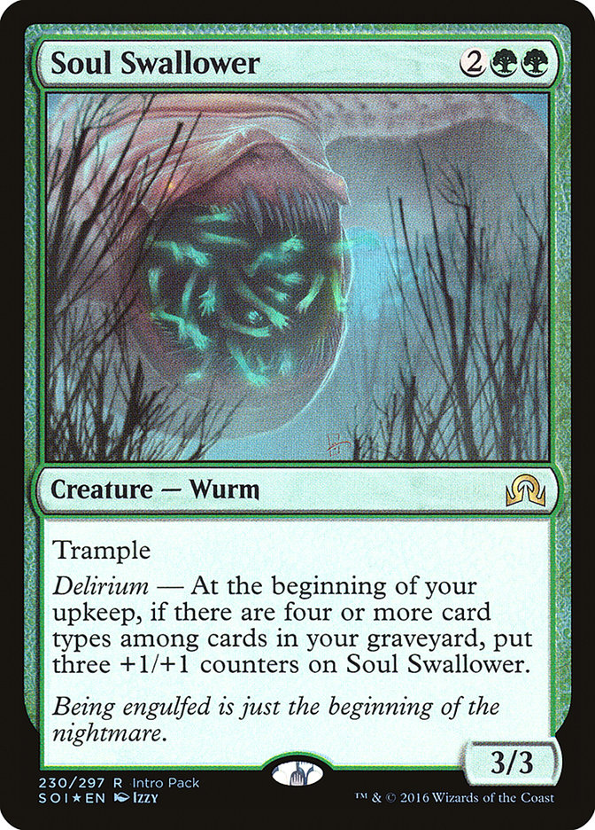 Soul Swallower (Intro Pack) [Shadows over Innistrad Promos] MTG Single Magic: The Gathering    | Red Claw Gaming