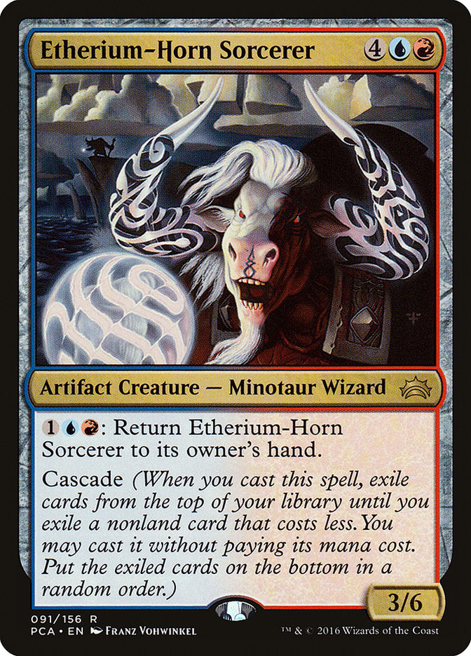 Etherium-Horn Sorcerer [Planechase Anthology] MTG Single Magic: The Gathering    | Red Claw Gaming