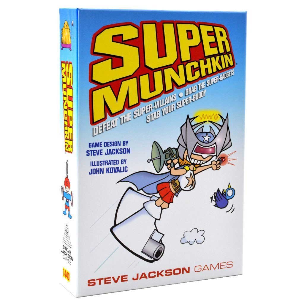 Super Munchkin Board Games Steve Jackson    | Red Claw Gaming