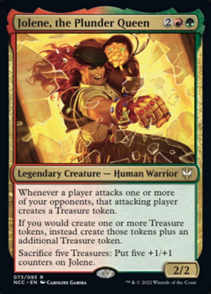 Jolene, the Plunder Queen [Streets of New Capenna Commander] MTG Single Magic: The Gathering    | Red Claw Gaming