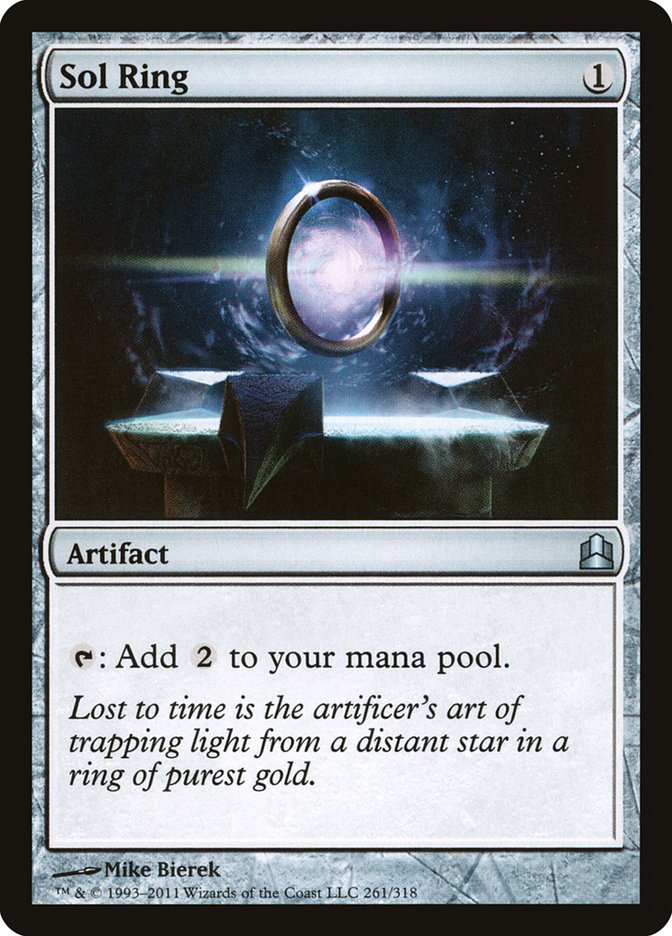 Sol Ring [Commander 2011] MTG Single Magic: The Gathering    | Red Claw Gaming