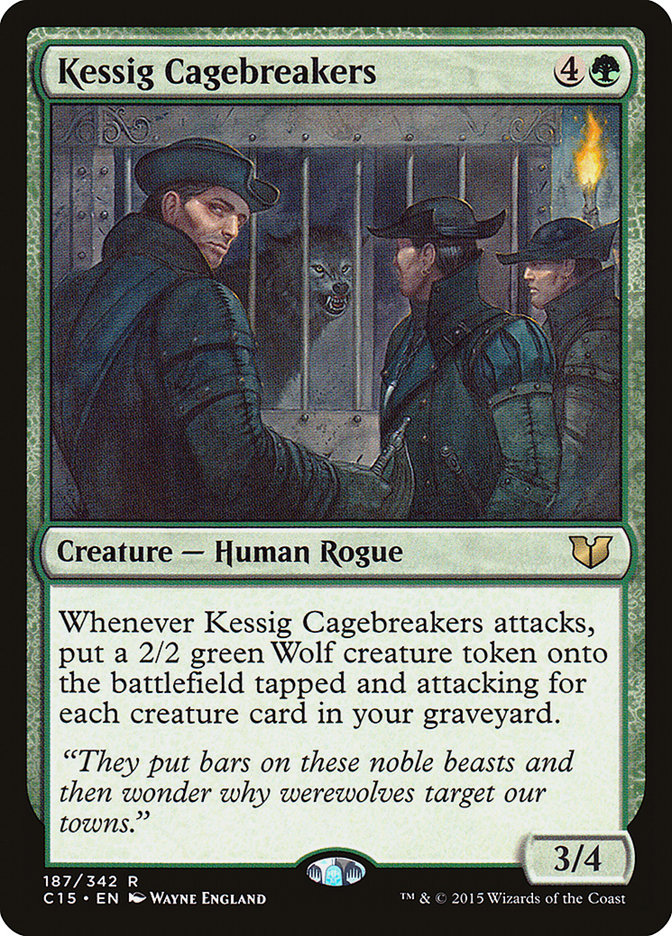 Kessig Cagebreakers [Commander 2015] MTG Single Magic: The Gathering    | Red Claw Gaming