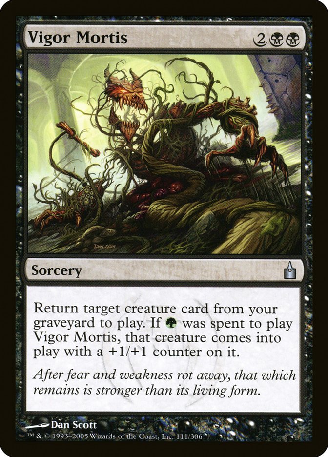 Vigor Mortis [Ravnica: City of Guilds] MTG Single Magic: The Gathering    | Red Claw Gaming